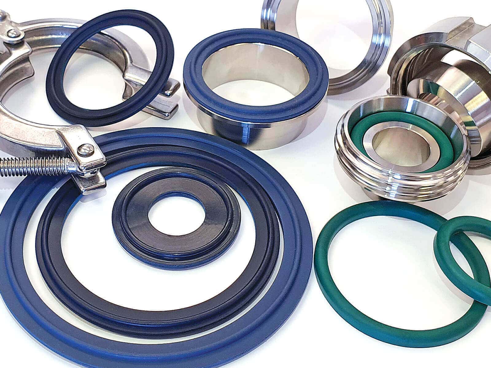 Metal Detectable Rubber Tri-Clover Seals