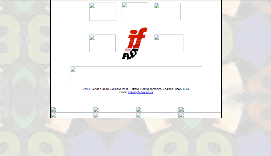 J-Flex website - late 1990's