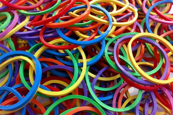 Why do rubber bands last longer when refrigerated?