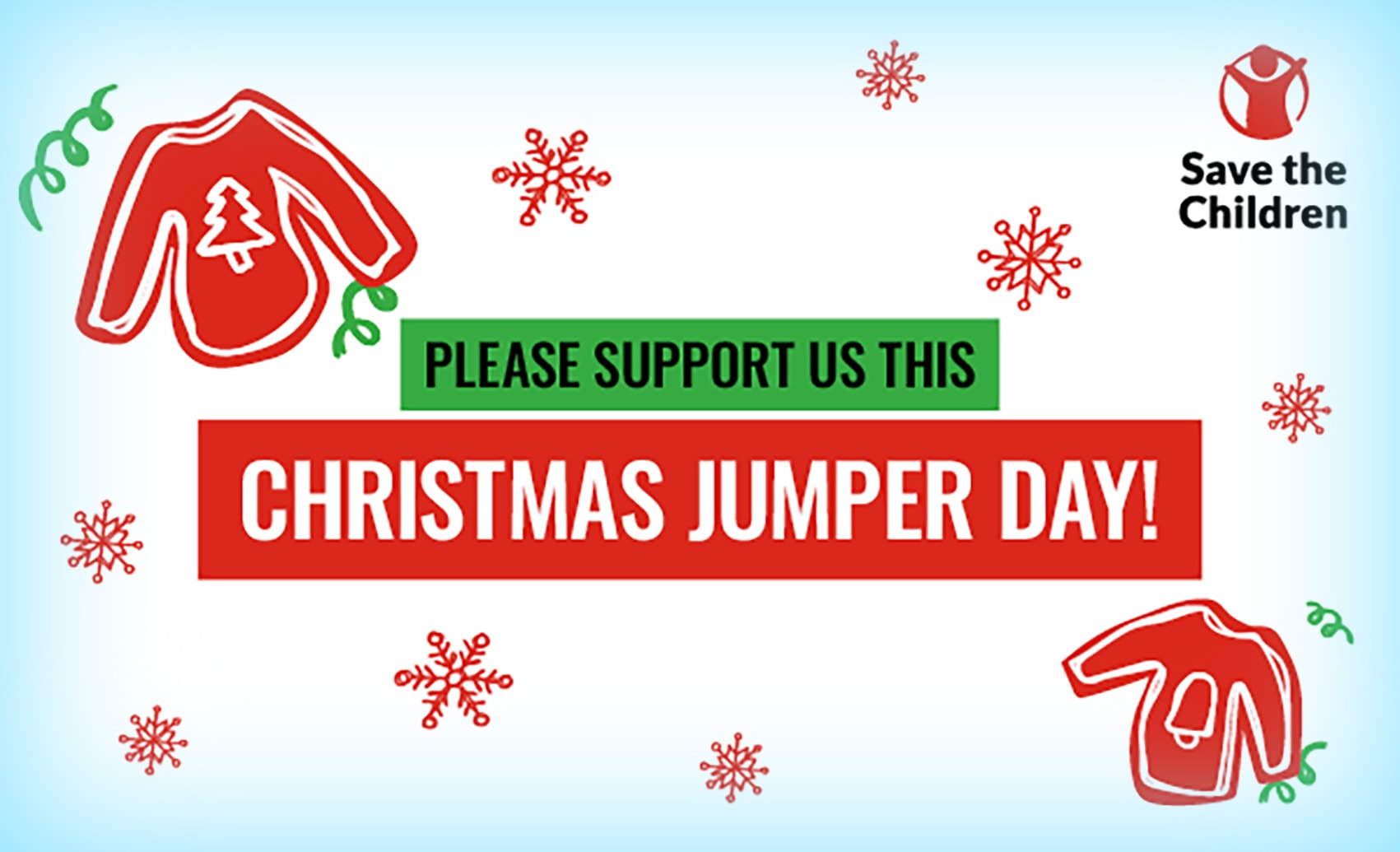 Save the Children Christmas Jumper Day 2023